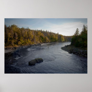 Affiche Arrondir autour de Bend fine art print