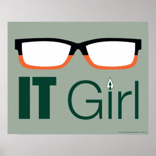 Affiche Arrow   IT Girl Glasses Graphic