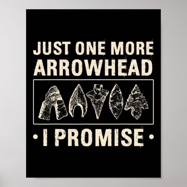 Affiche Arrowhead Hunting Arrowheads (Devant)