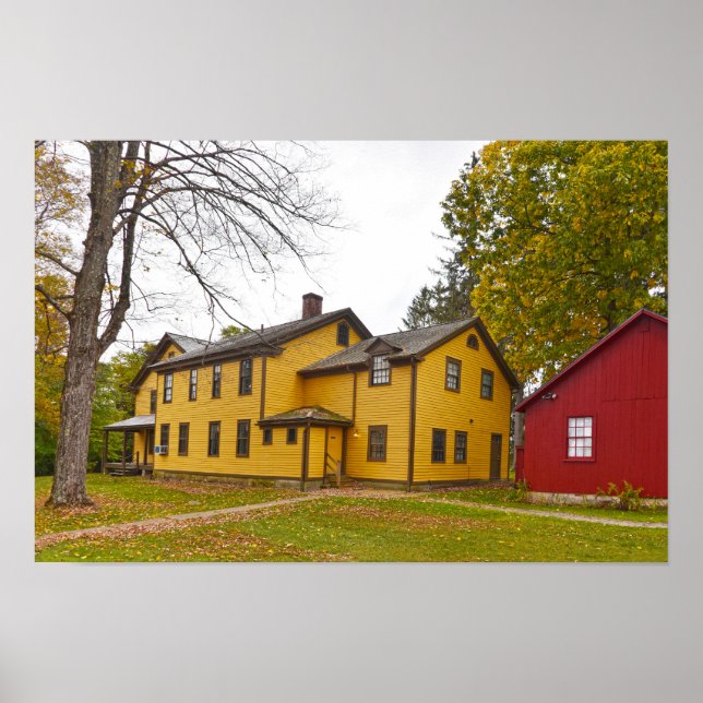 Affiche Arrowhead, la maison d'Herman Melville, Pittsfield (Devant)