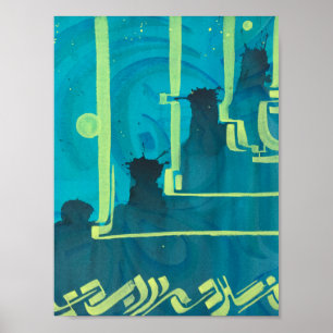 Affiche Art abstrait