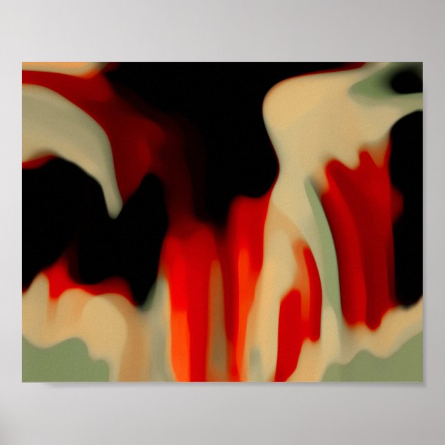 Affiche Art Abstrait (Devant)