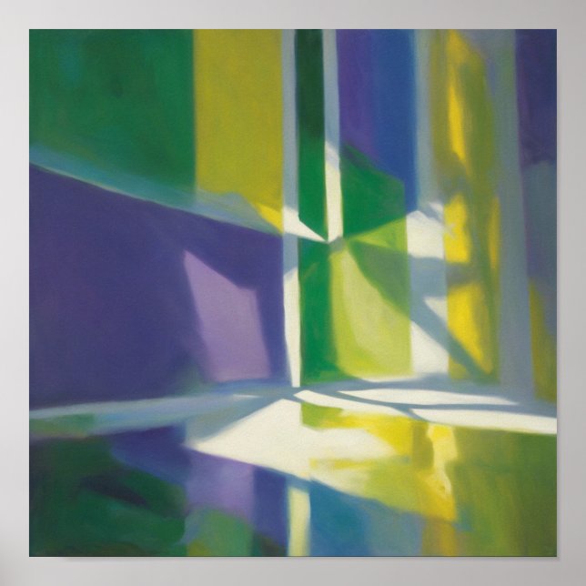 Affiche art Abstrait (Devant)