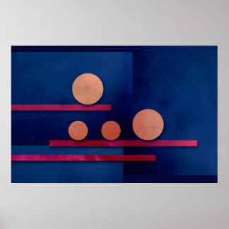 Affiche Art Abstrait 006