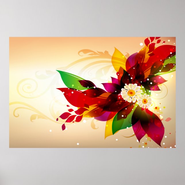 Affiche Art Abstrait 25 Imprimer (Devant)