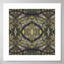 Art abstrait aquarelle jaune foncé