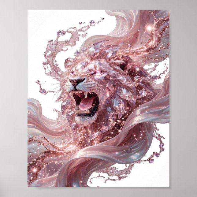 Affiche ART ABSTRAIT Argent Frais v3 (Devant)
