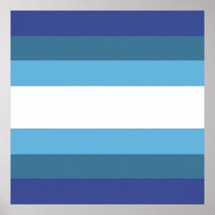 Affiche art abstrait coloré