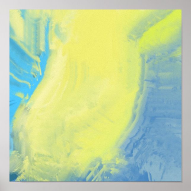 Affiche art abstrait de design (Devant)