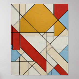 Affiche Art Abstrait géométrique