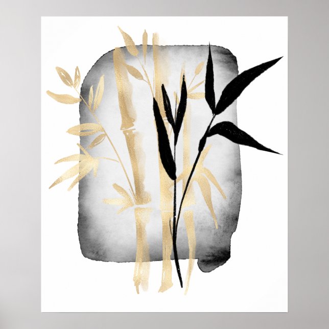 Affiche Art Abstrait japonais 2022 (Devant)