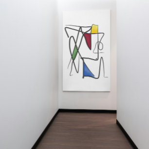 Affiche Art Abstrait minimaliste moderne n° 3