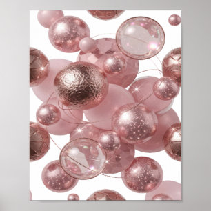 Affiche ART ABSTRAIT Sharp Silver