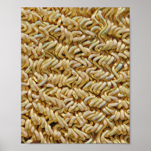 Affiche Art alimentaire japonais