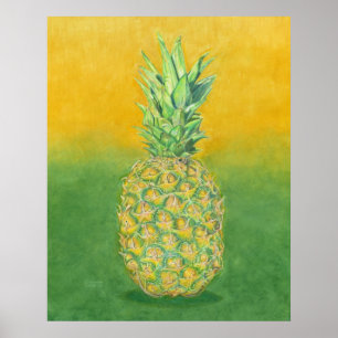 Affiche Art ananas