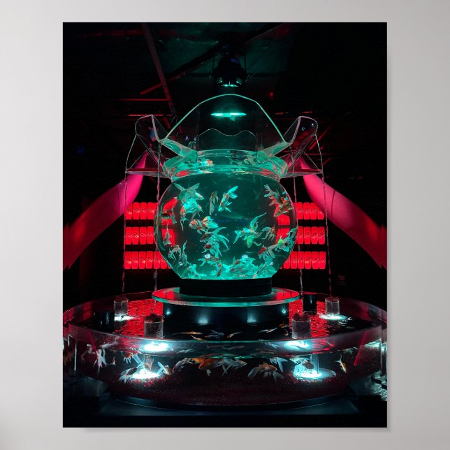 Affiche Art Aquarium Museum, Tokyo (Devant)