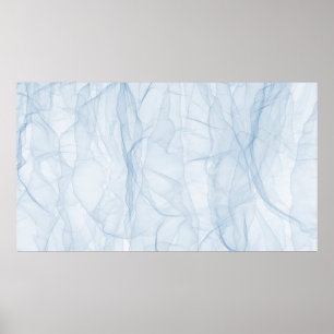 Affiche Art arrière - plan moderne bleu tissu