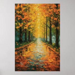 Affiche Art Art Art de Lane Golden Ginkgo japonais