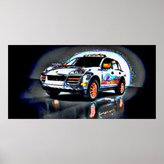 Affiche Art automobile