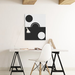 Affiche Art bulle minimal