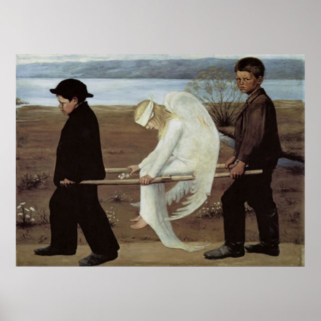 Affiche Art classique Empreinte de l'affiche Wounded Angel (Devant)