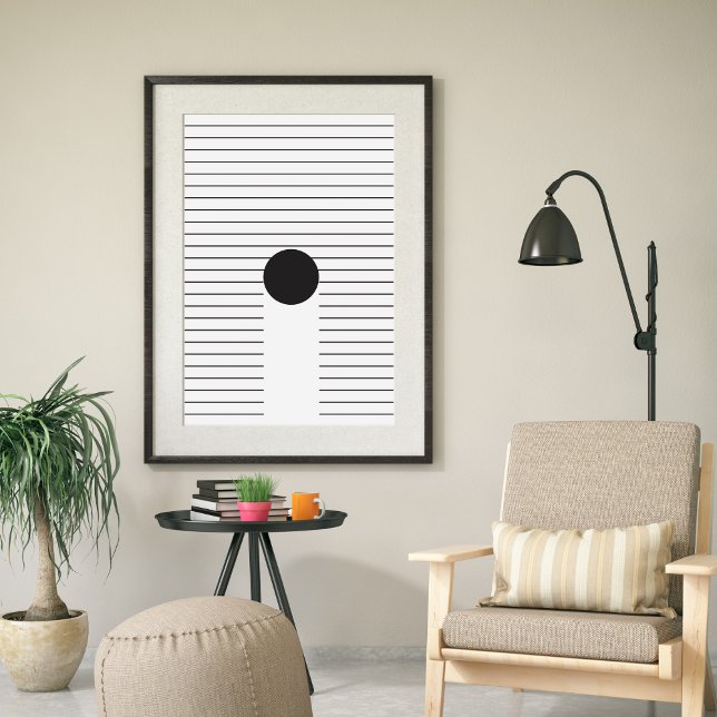 Affiche Art contemporain Abstrait moderne (Créateur téléchargé)