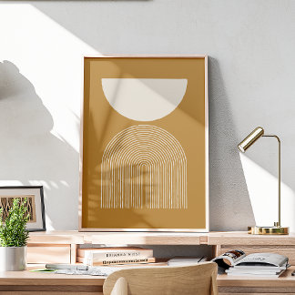 Affiche Art contemporain minimal III