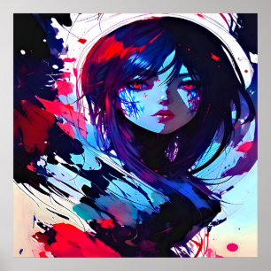 Affiche Art couleur foncée