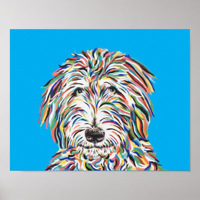 Affiche Art de Bernedoodle  (Devant)