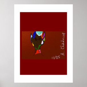 Affiche Art de carte elfique