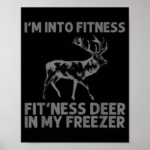Affiche Art de chasse au cerf pour hommes femmes chasseur