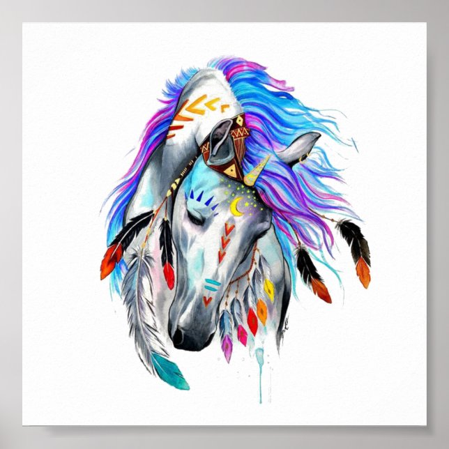 Affiche Art de cheval  (Devant)
