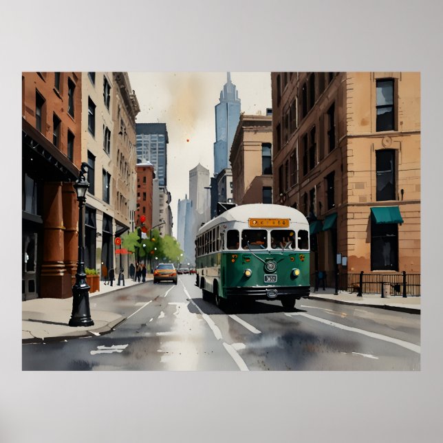 Affiche Art de Chicago (Devant)