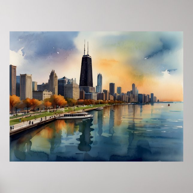 Affiche Art de Chicago (Devant)