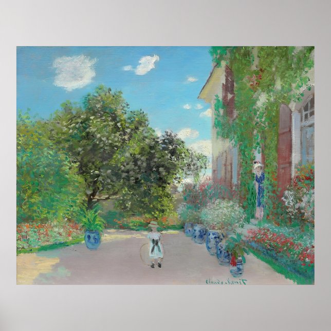 Affiche art de Claude Monet (Devant)