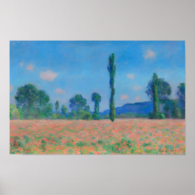 Affiche art de Claude Monet (Devant)