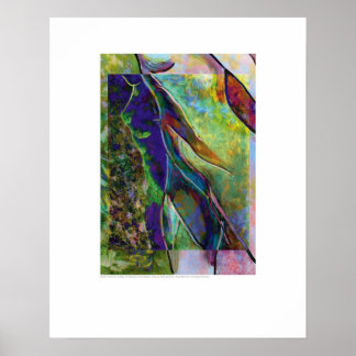 Affiche Art de couverture - Neon Woman - Montreuil