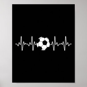 Affiche Art de football cool pour hommes femmes amateur de