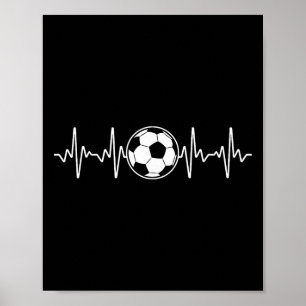 Affiche Art de football cool pour hommes femmes amateur de