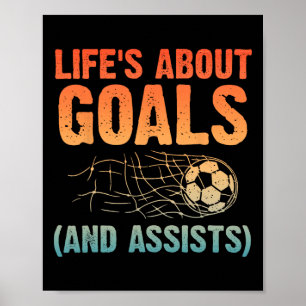 Affiche Art de football cool pour hommes femmes amateurs d