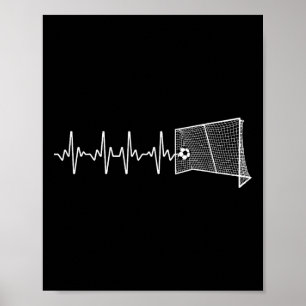 Affiche Art de football cool pour hommes femmes amateurs d