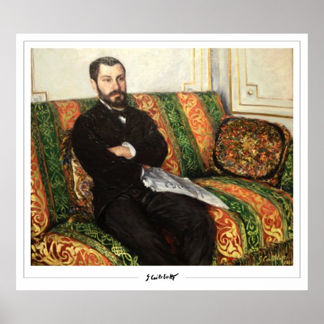 Affiche Art de Gustave Caillebotte #136 (Devant)