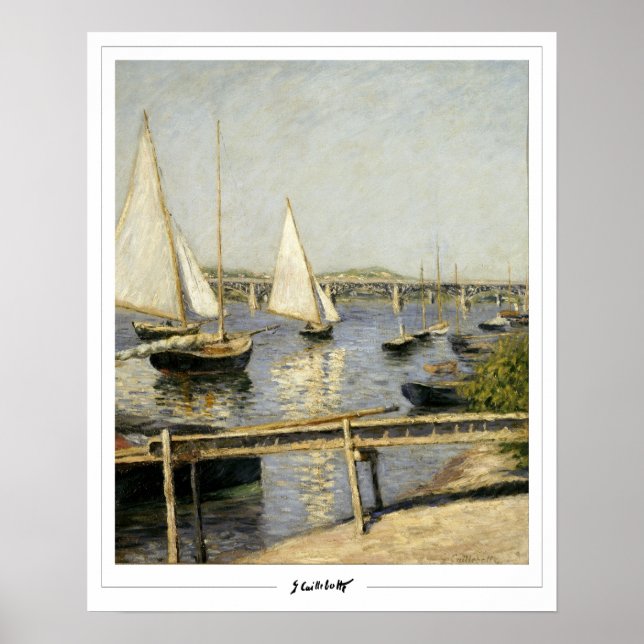 Affiche Art de Gustave Caillebotte #2 (Devant)