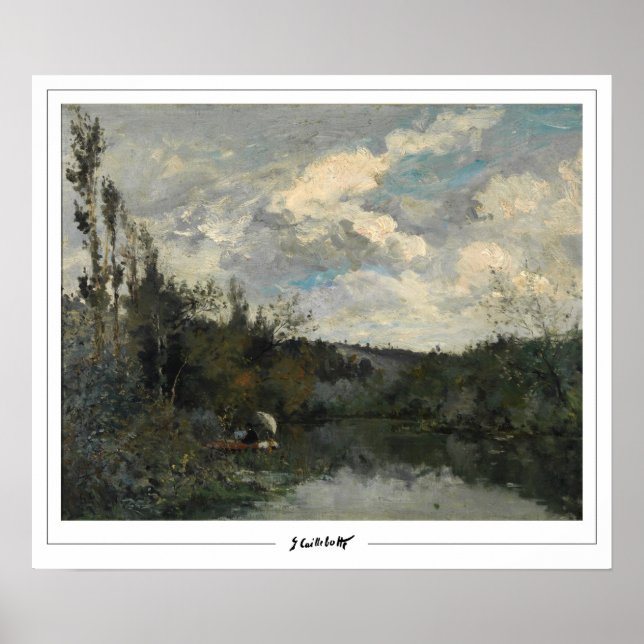 Affiche Art de Gustave Caillebotte #403 (Devant)