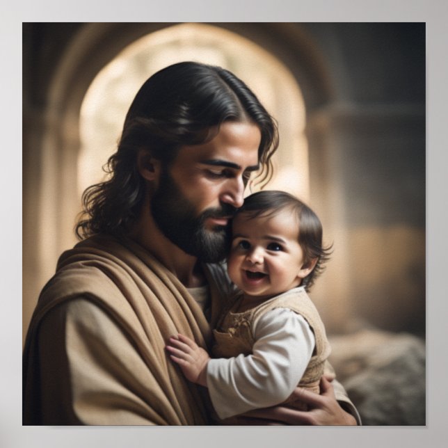 Affiche art de Jésus (Devant)