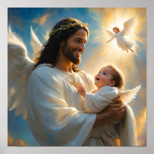 Affiche art de Jésus