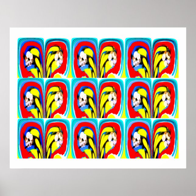 Affiche Art de la chaleur tropicale (Devant)