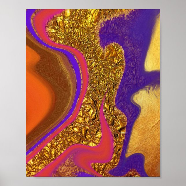 Affiche art de la couleur vibratoire (Devant)