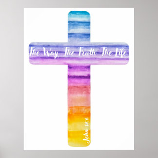 Affiche Art de la foi chrétienne Art galerie chrétienne