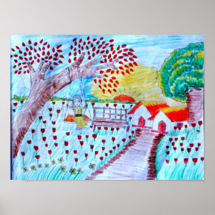 Affiche Art de la nature en plein air